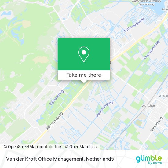 Van der Kroft Office Management Karte