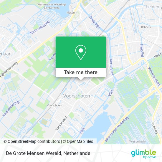 De Grote Mensen Wereld map