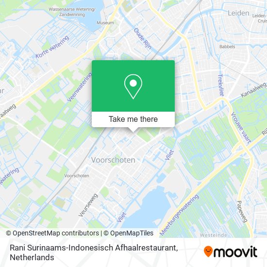 Rani Surinaams-Indonesisch Afhaalrestaurant map