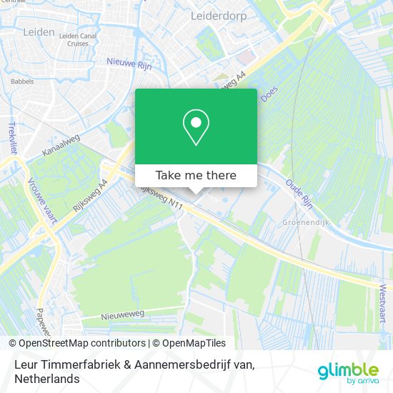 Leur Timmerfabriek & Aannemersbedrijf van map