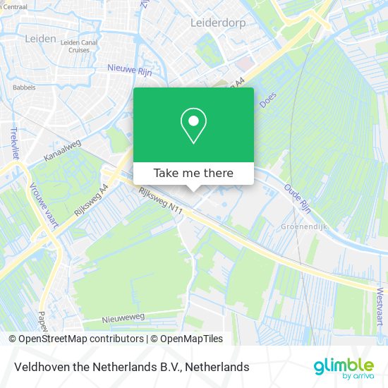 Veldhoven the Netherlands B.V. map