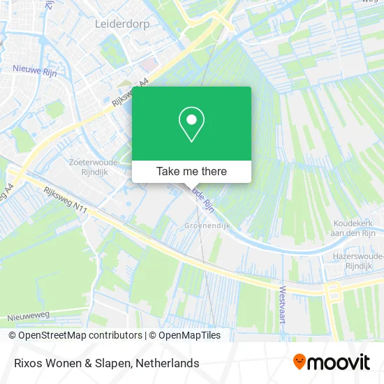 Rixos Wonen & Slapen Karte