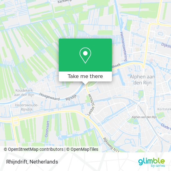 Rhijndrift map