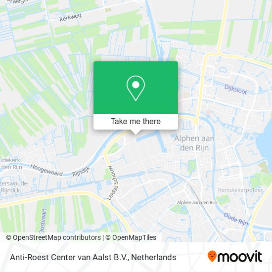 Anti-Roest Center van Aalst B.V. map