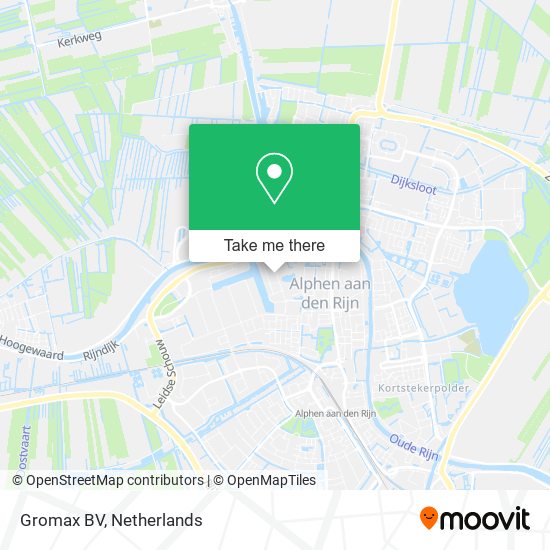 Gromax BV map