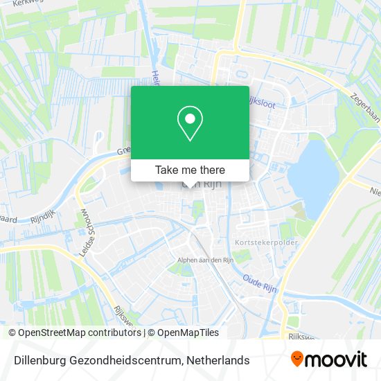 Dillenburg Gezondheidscentrum map