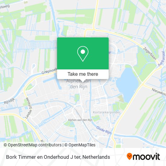 Bork Timmer en Onderhoud J ter map