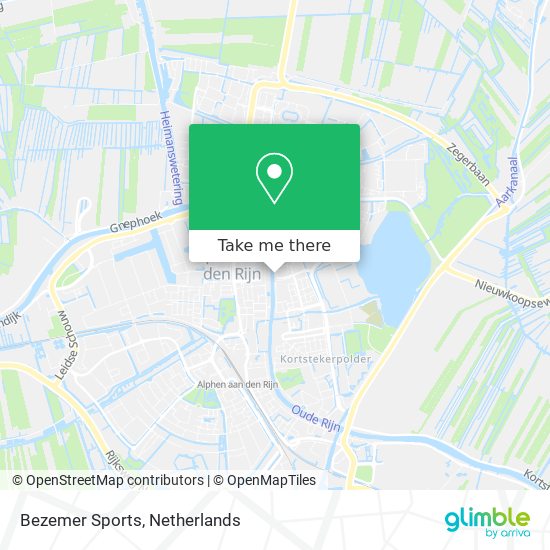 Bezemer Sports map