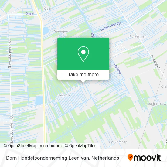 Dam Handelsonderneming Leen van map