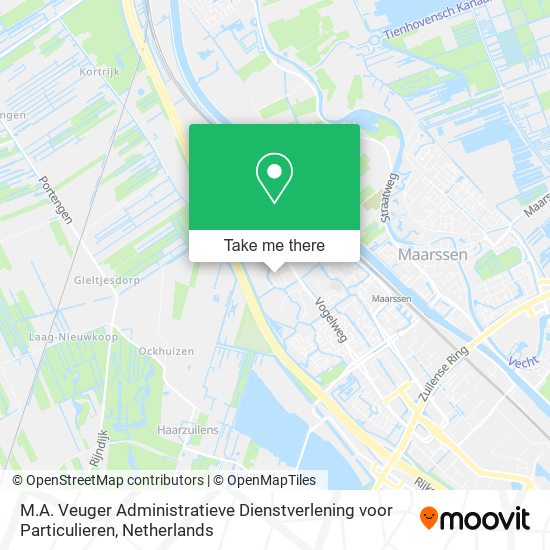 M.A. Veuger Administratieve Dienstverlening voor Particulieren map