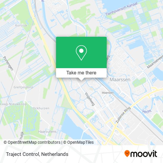 Traject Control map