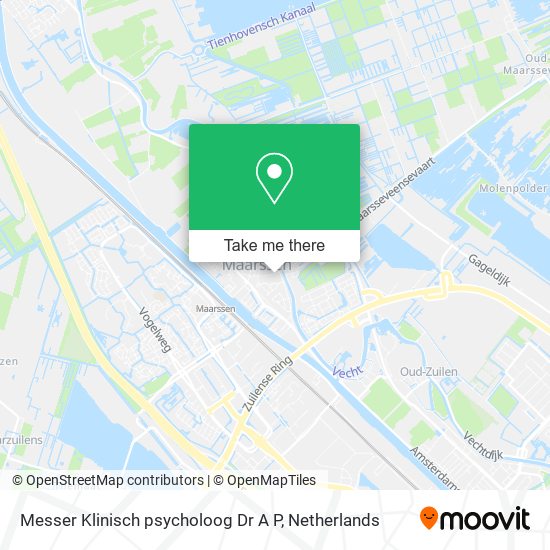 Messer Klinisch psycholoog Dr A P map