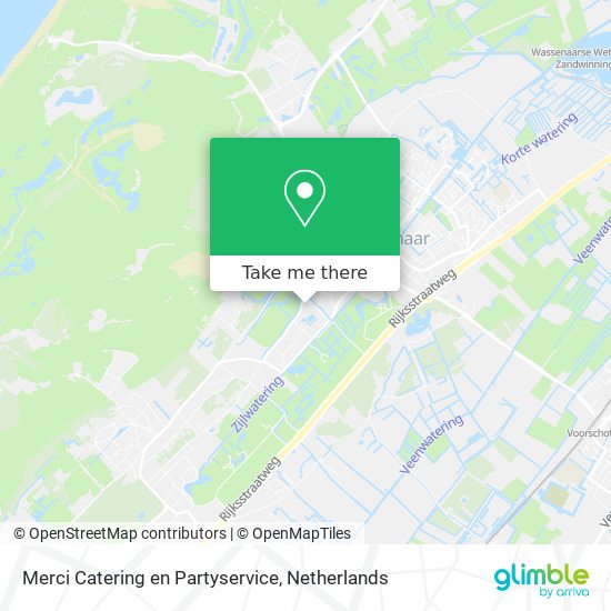 Merci Catering en Partyservice map