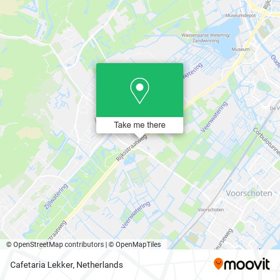 Cafetaria Lekker map