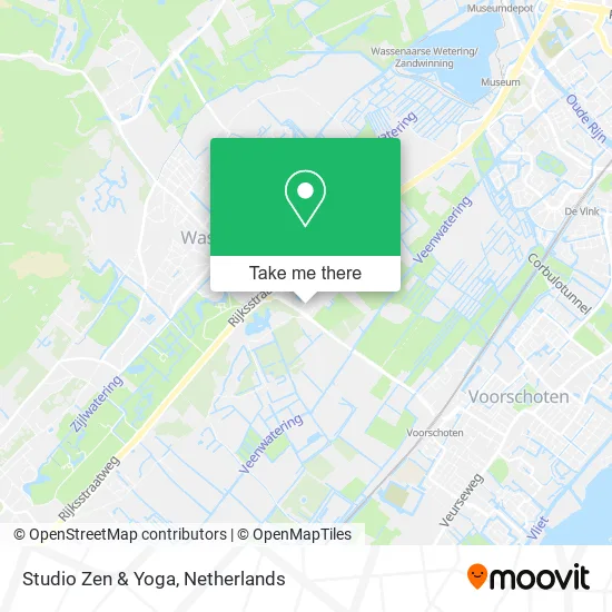 Studio Zen & Yoga map