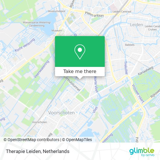 Therapie Leiden map