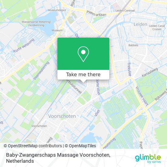 Baby-Zwangerschaps Massage Voorschoten map