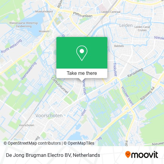 De Jong Brugman Electro BV map