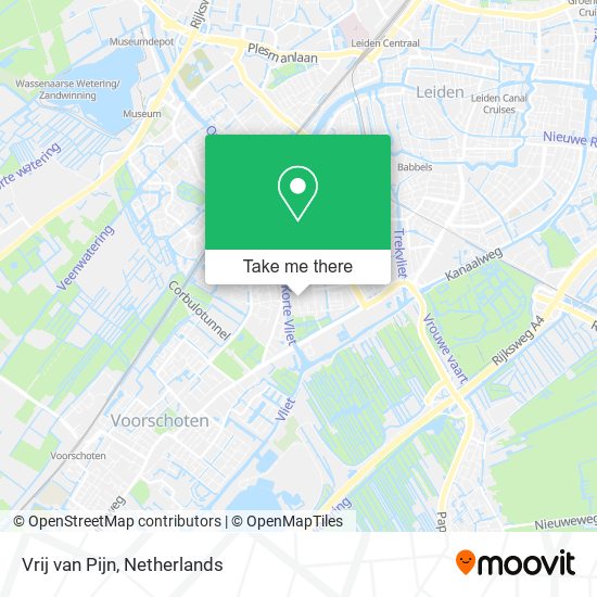 Vrij van Pijn map