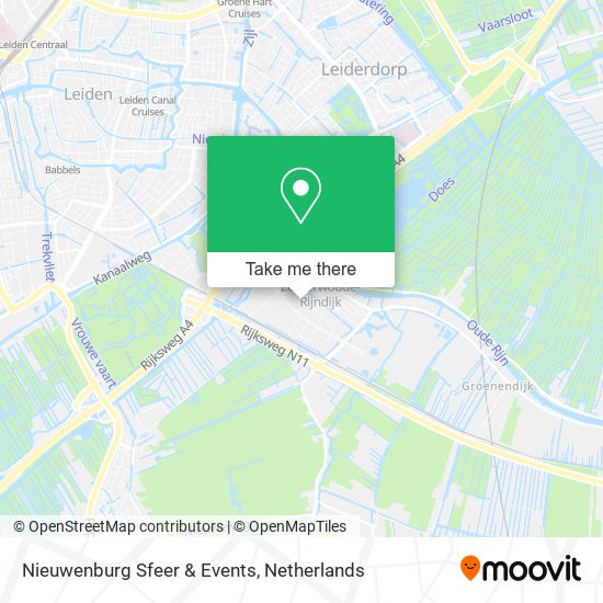 Nieuwenburg Sfeer & Events map