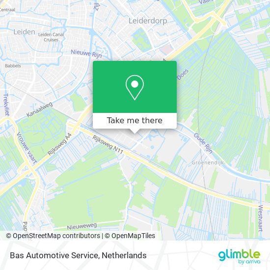 Bas Automotive Service map
