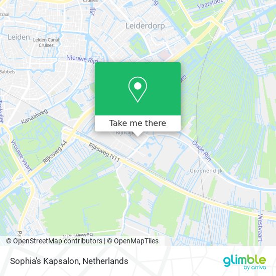 Sophia's Kapsalon map