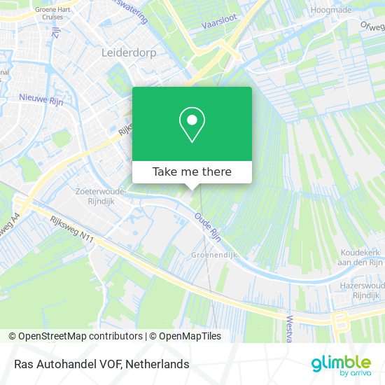 Ras Autohandel VOF map