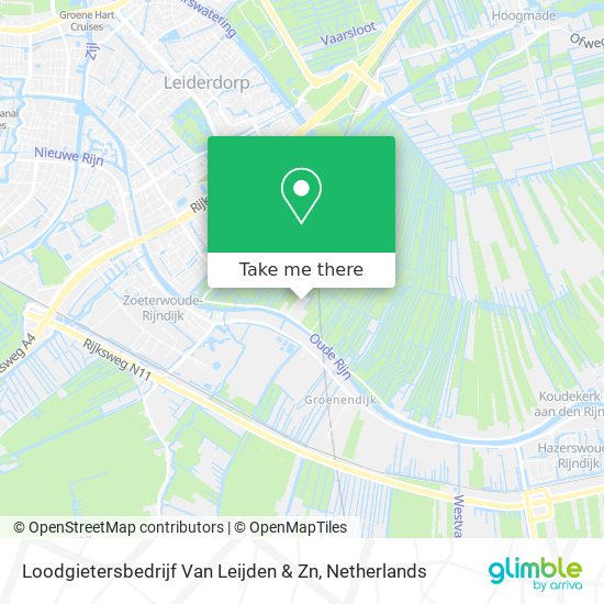 Loodgietersbedrijf Van Leijden & Zn map