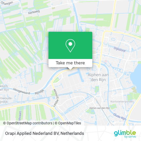 Orapi Applied Nederland BV Karte