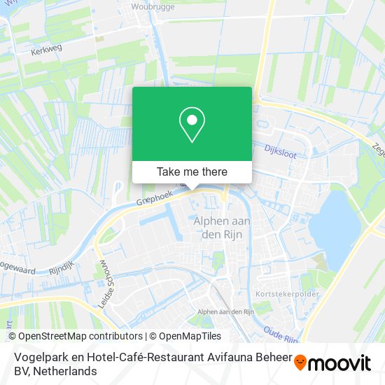 Vogelpark en Hotel-Café-Restaurant Avifauna Beheer BV map