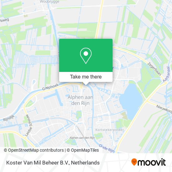 Koster Van Mil Beheer B.V. map