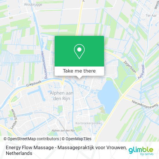 Energy Flow Massage - Massagepraktijk voor Vrouwen Karte