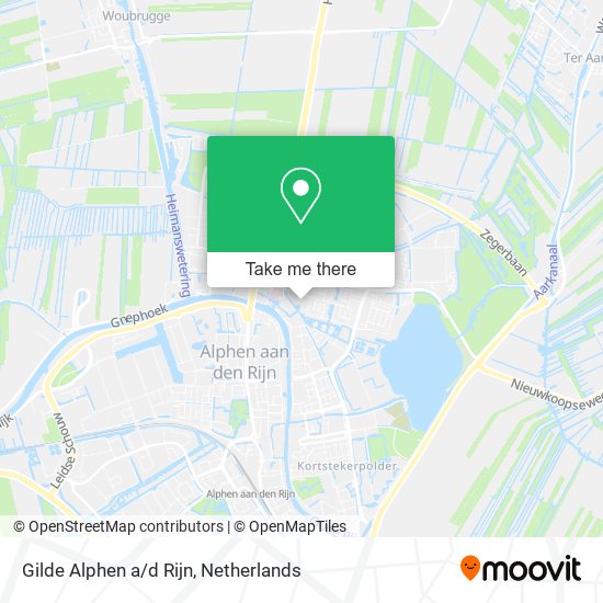 Gilde Alphen a/d Rijn map