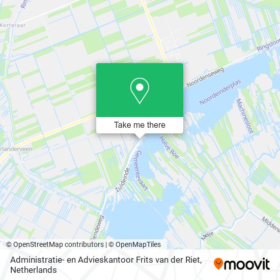 Administratie- en Advieskantoor Frits van der Riet map