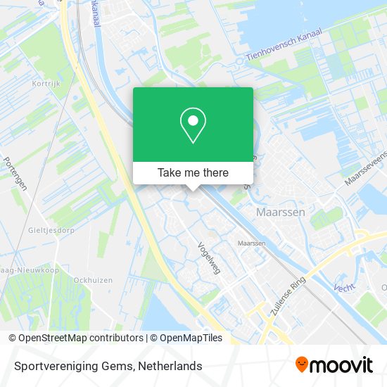 Sportvereniging Gems Karte