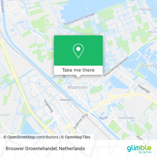 Brouwer Groentehandel map