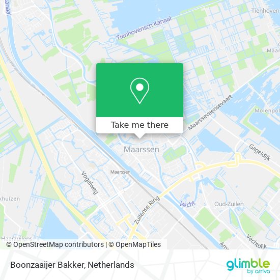 Boonzaaijer Bakker map