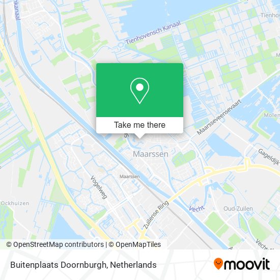 Buitenplaats Doornburgh map