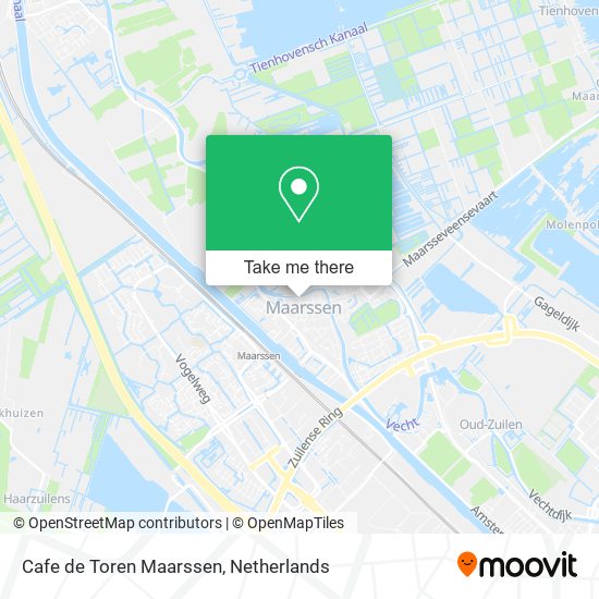 Cafe de Toren Maarssen Karte