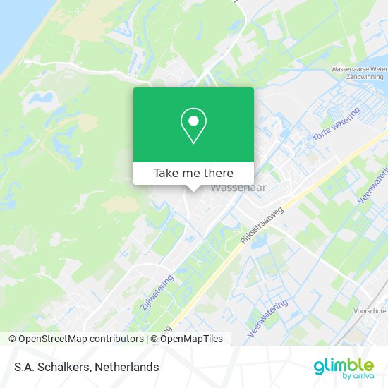 S.A. Schalkers map