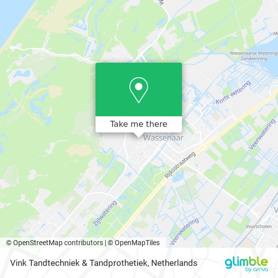 Vink Tandtechniek & Tandprothetiek map