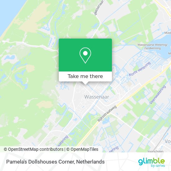 Pamela's Dollshouses Corner map