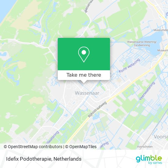 Idefix Podotherapie map