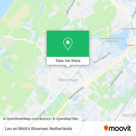 Leo en Mick's Bloemen map