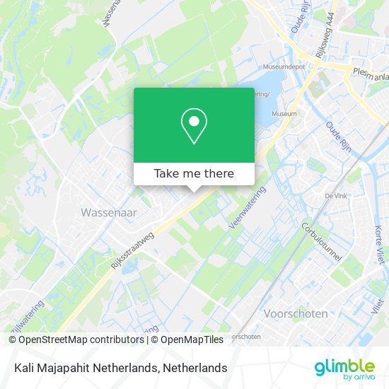 Kali Majapahit Netherlands Karte