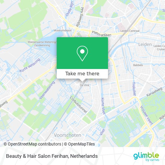 Beauty & Hair Salon Ferihan map