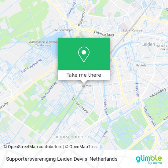 Supportersvereniging Leiden Devils map