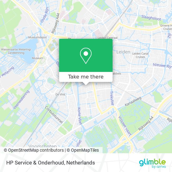 HP Service & Onderhoud map