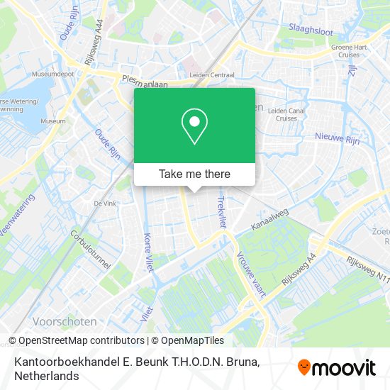 Kantoorboekhandel E. Beunk T.H.O.D.N. Bruna map