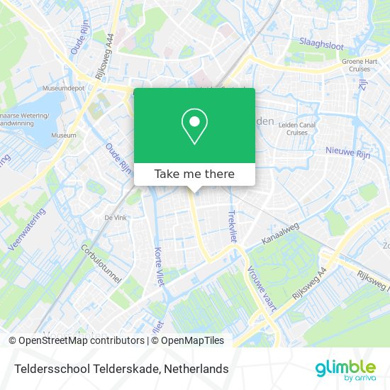 Teldersschool Telderskade Karte